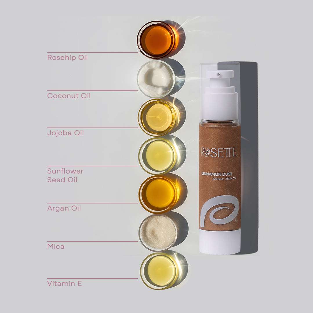 Shimmer Body Oil - Dark Gold