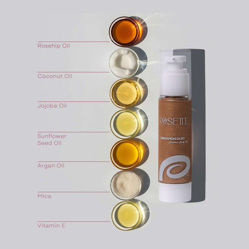 Shimmer Body Oil - Dark Gold