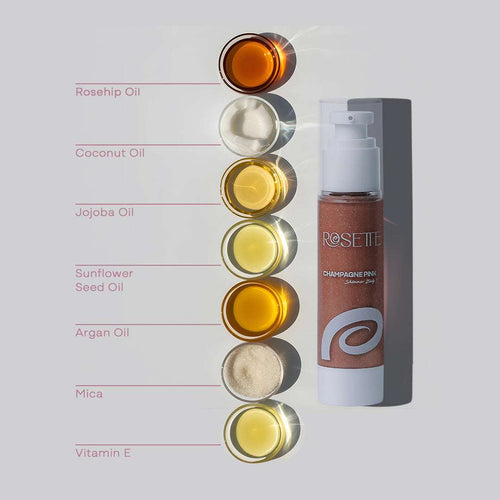 Shimmer Body Oil - Rose Gold